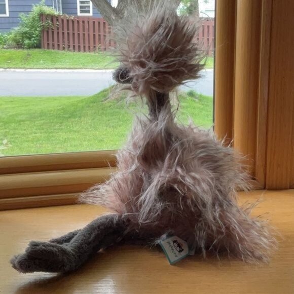 Jellycat London Odette Ostrich With Tags Plush Stuffed Animal Toy 18" - Picture 2 of 4